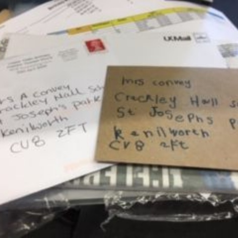 News » Reception - Post A Letter
